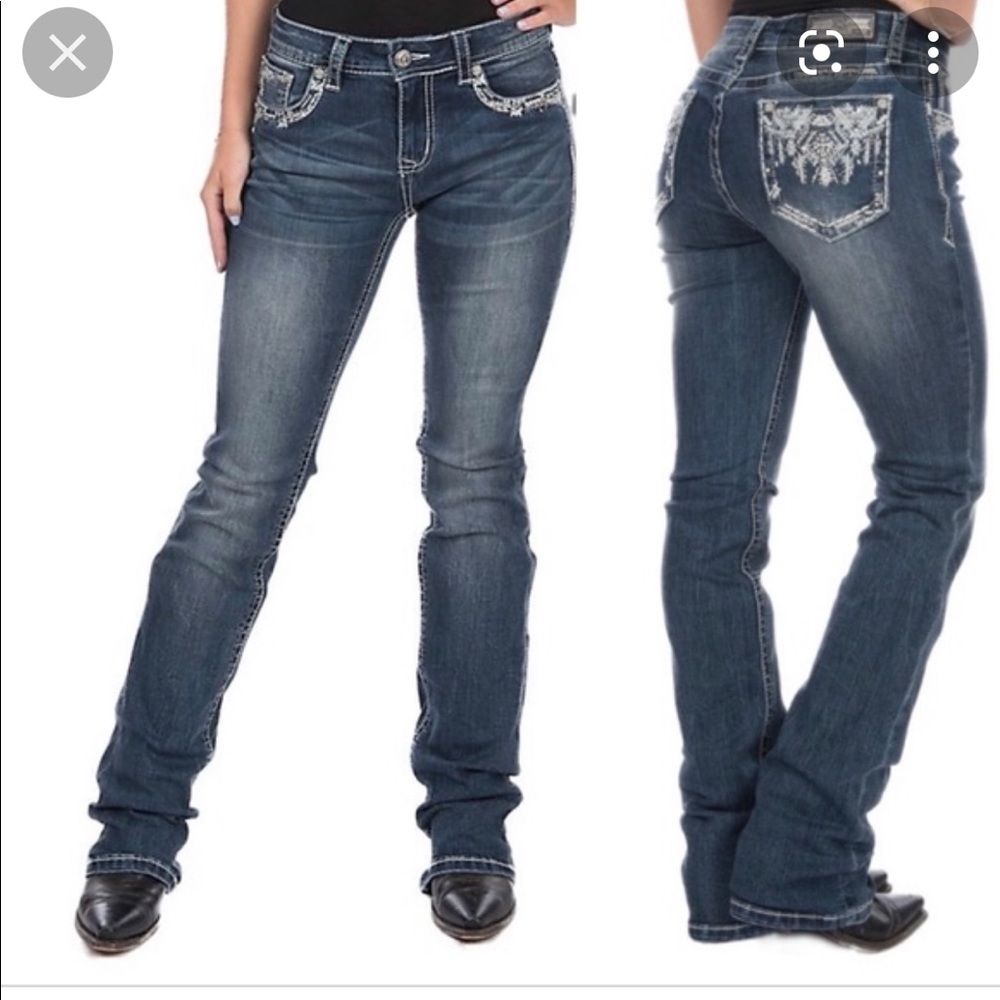 Grace in LA bootcut jeans - size 28, length 33